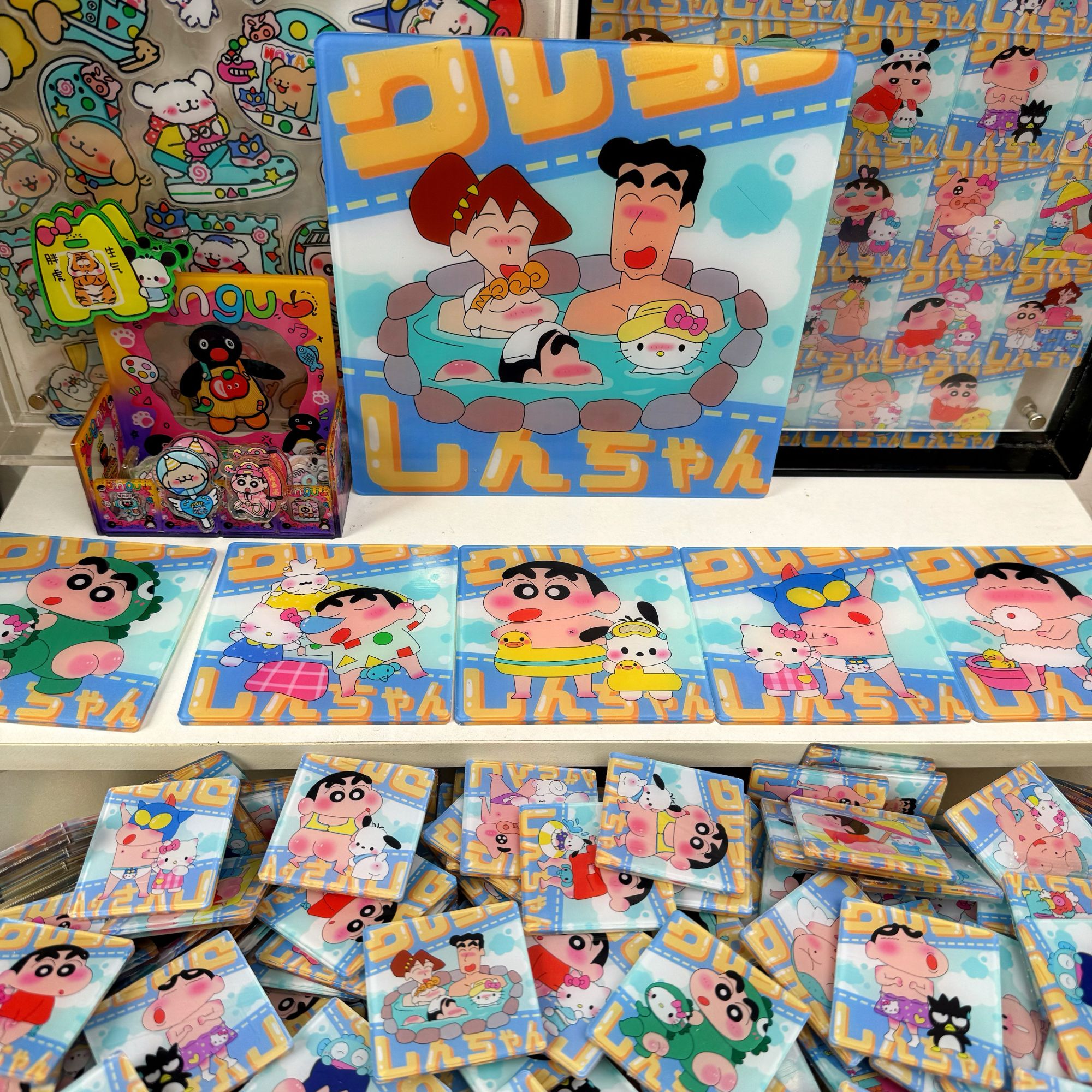 【直播装5cm】双面亚克力片片DIY配件