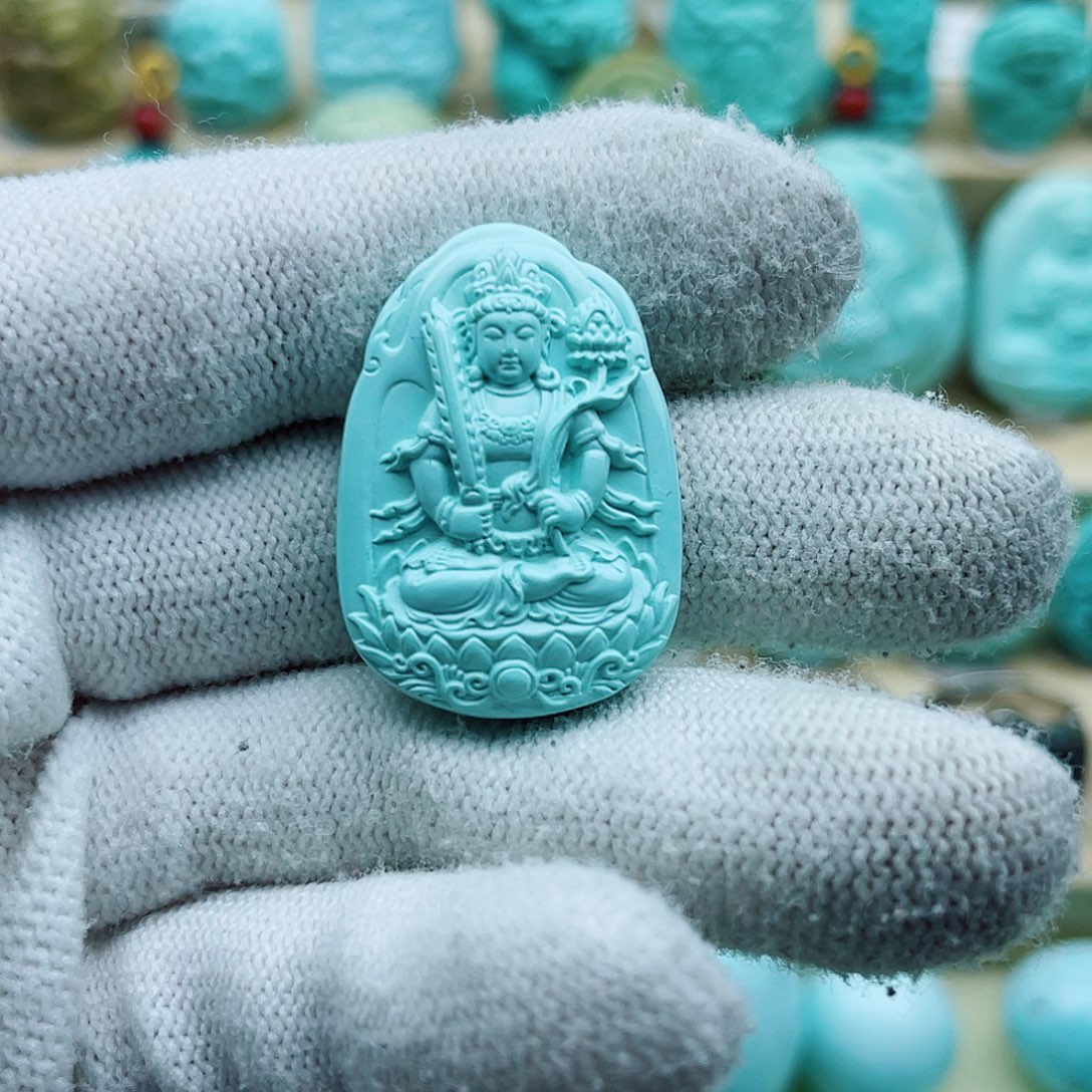 绿松石未镶嵌珠宝奇石