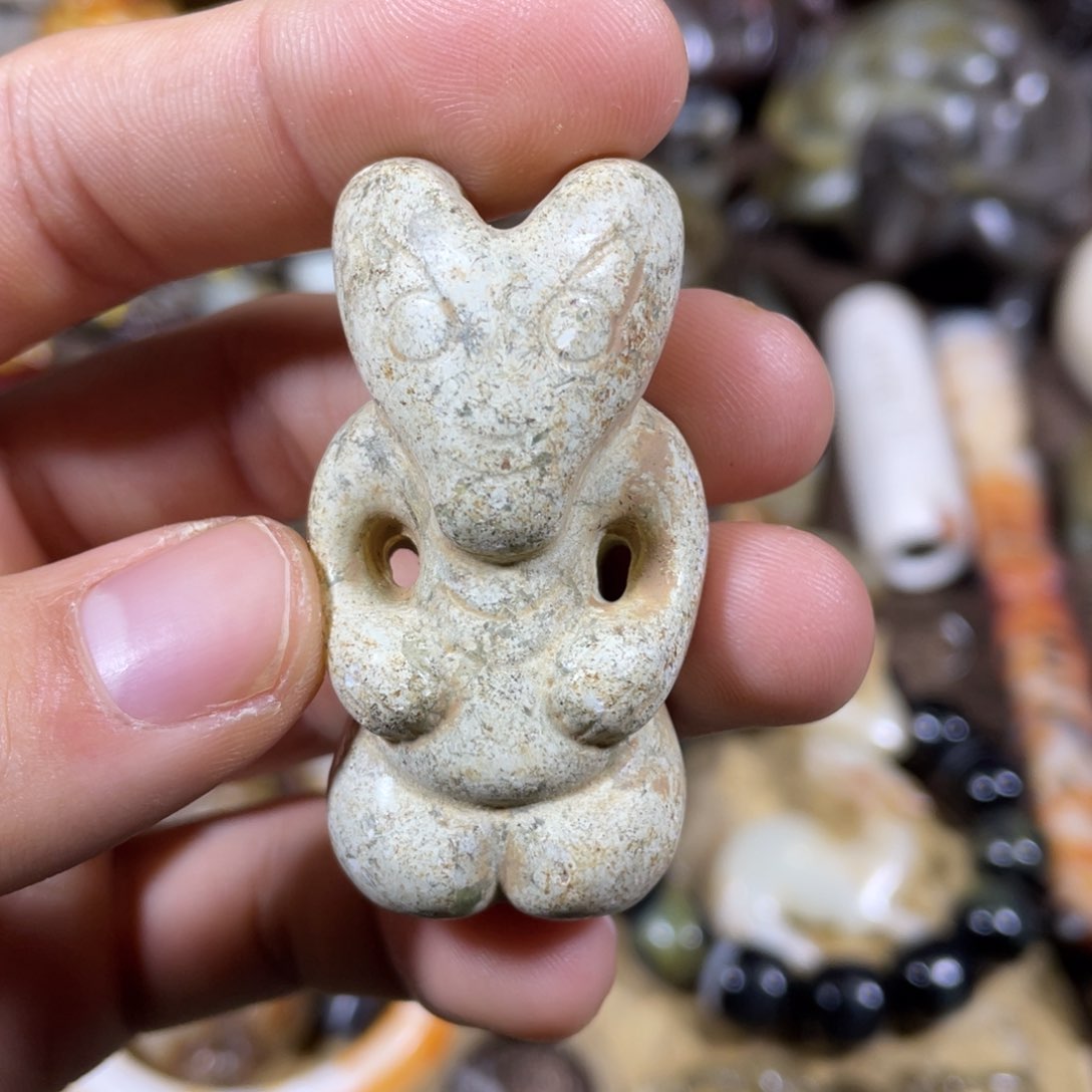 和田玉吊坠(不含链)未镶嵌