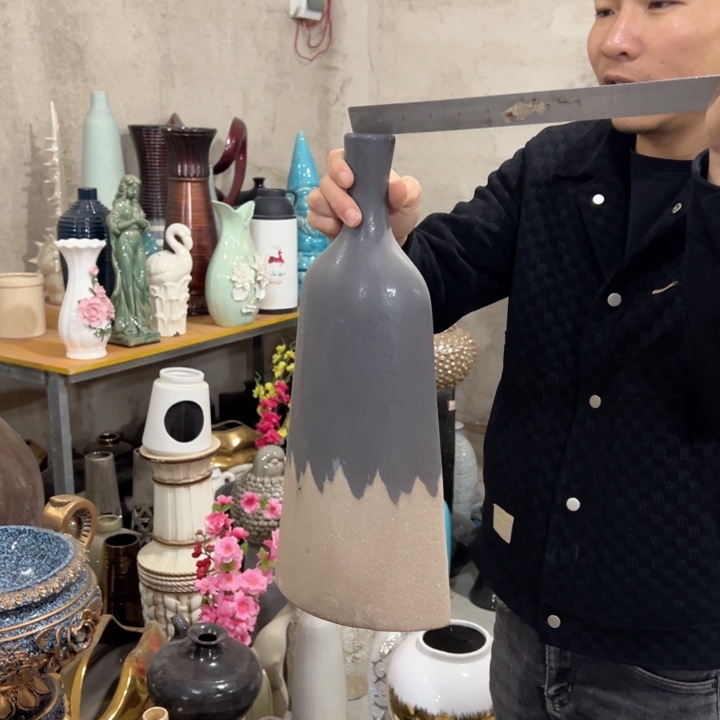瓶高度46厘米口径4厘米微瑕捡漏