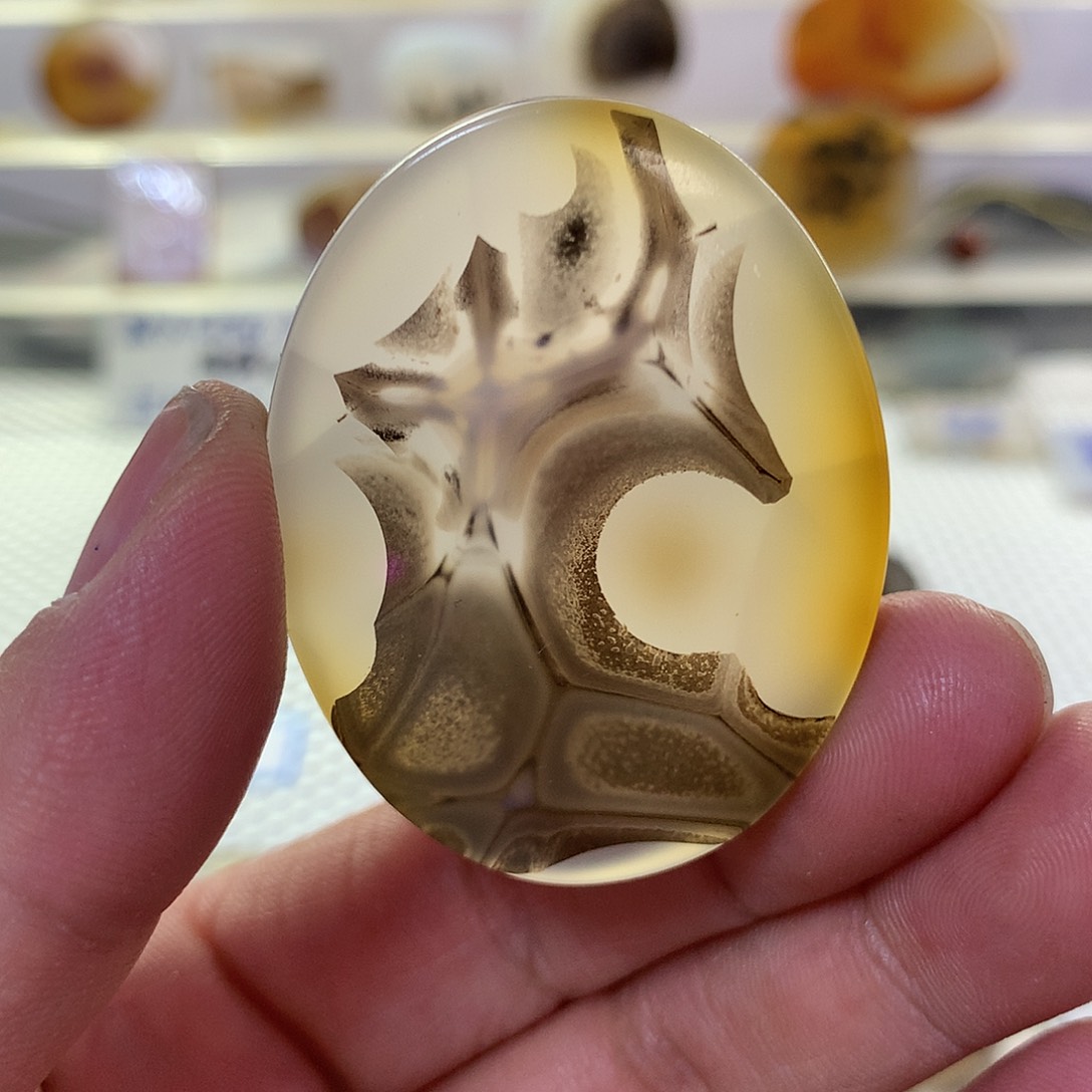 玛瑙/玉髓未镶嵌吊坠(不含链)