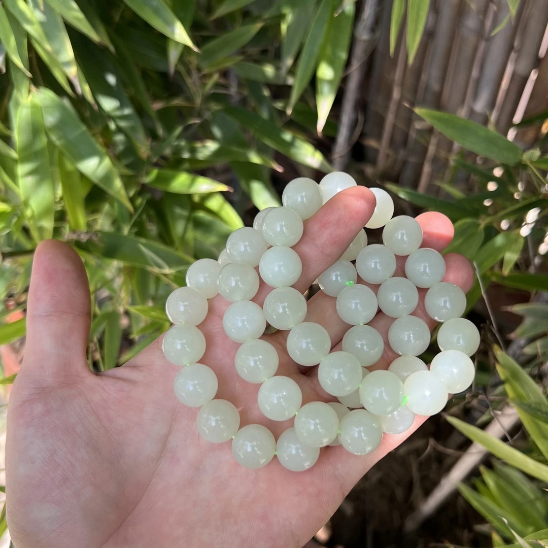 【六一特价活动】 青海料精品冰晴水卡10-12-14-16手串都有