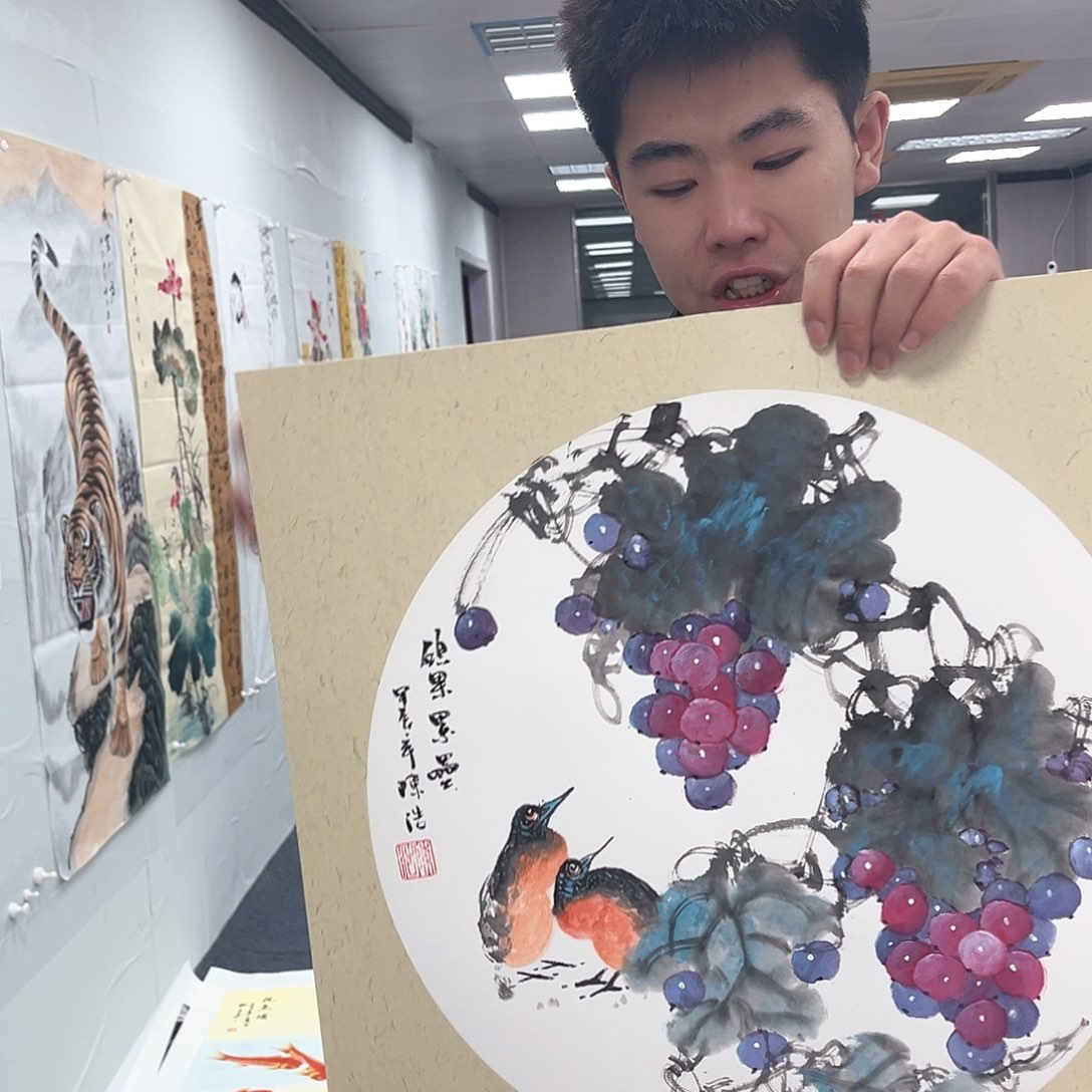 国画国画宣纸纯手绘作品