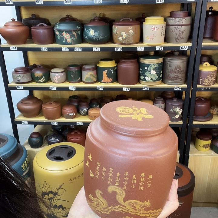 紫砂茶叶罐紫砂茶叶罐