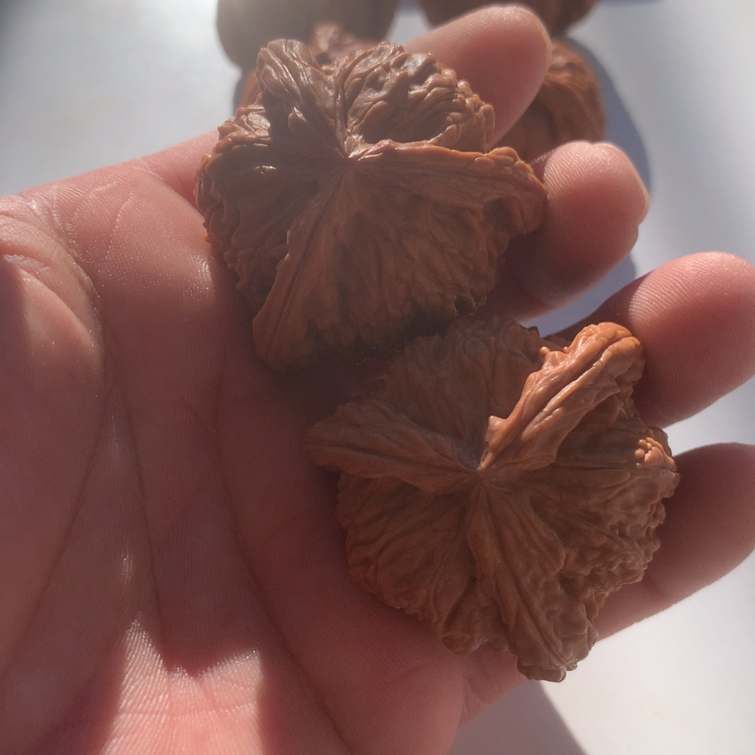 吊坠文玩核桃三棱