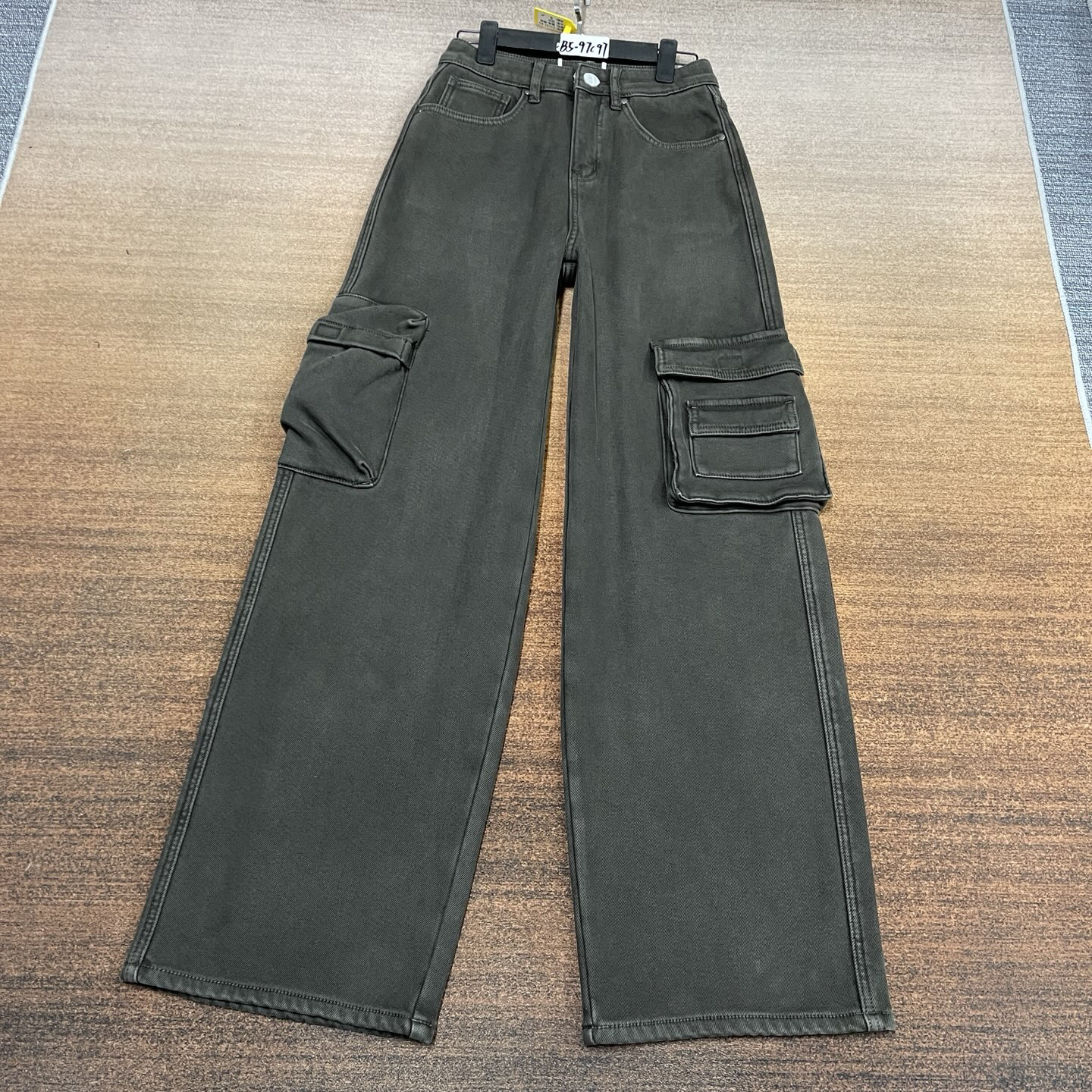 #B5-97C97 加绒-厚绒 阿雅家高端新款工装阔腿裤 无弹（不换退）