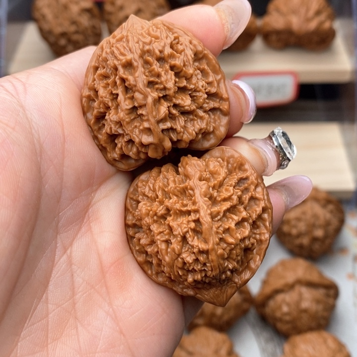 核桃把件满天星核桃