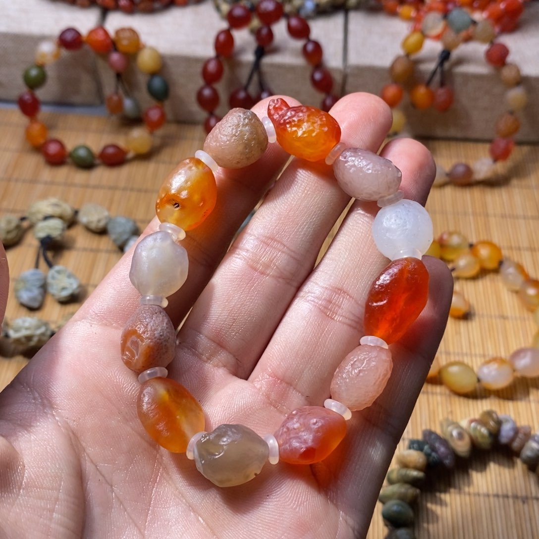 玛瑙/玉髓手链未镶嵌