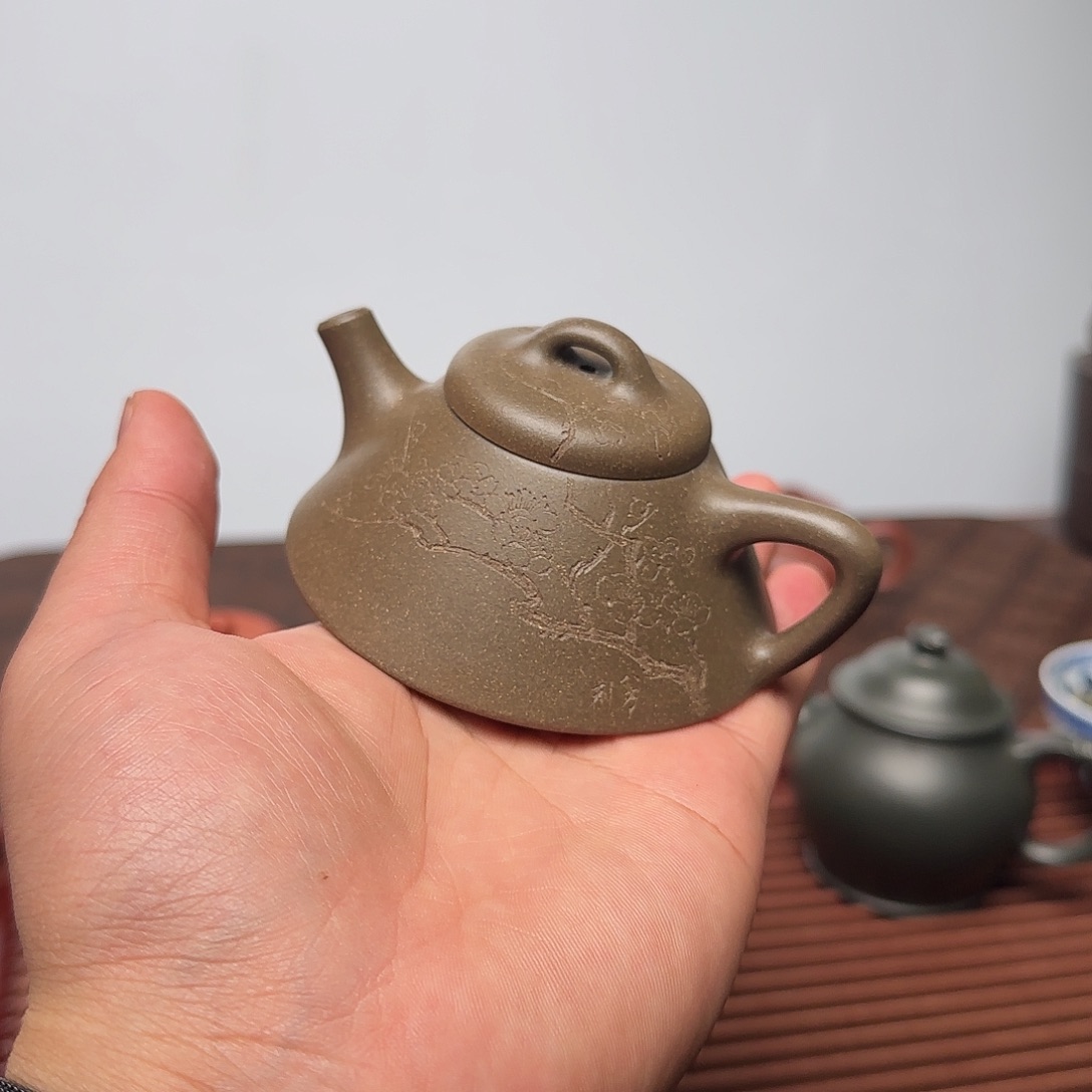 龙***士紫砂壶尾货周瓢105cc