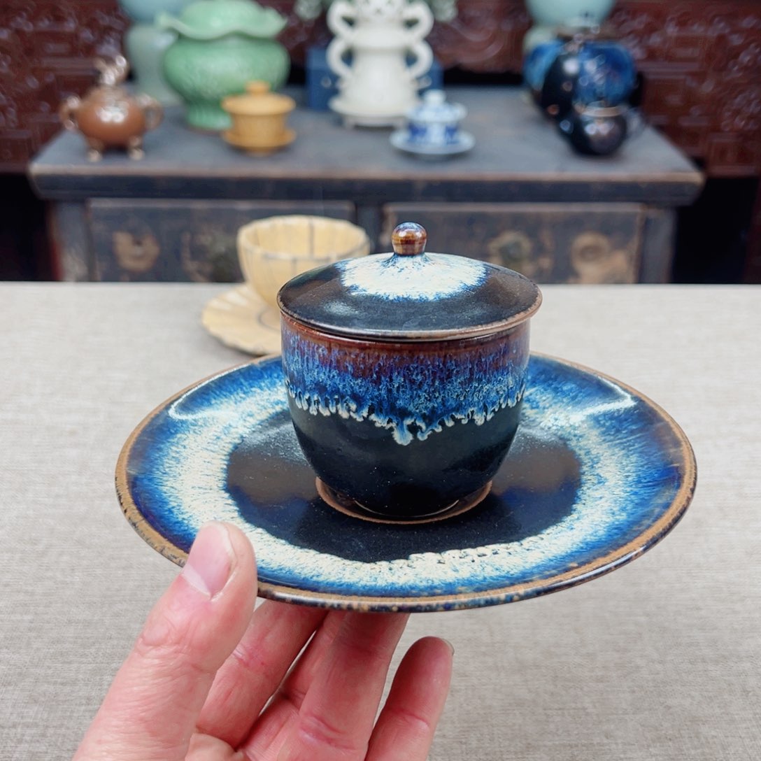 瓷片正能量陶瓷艺术品