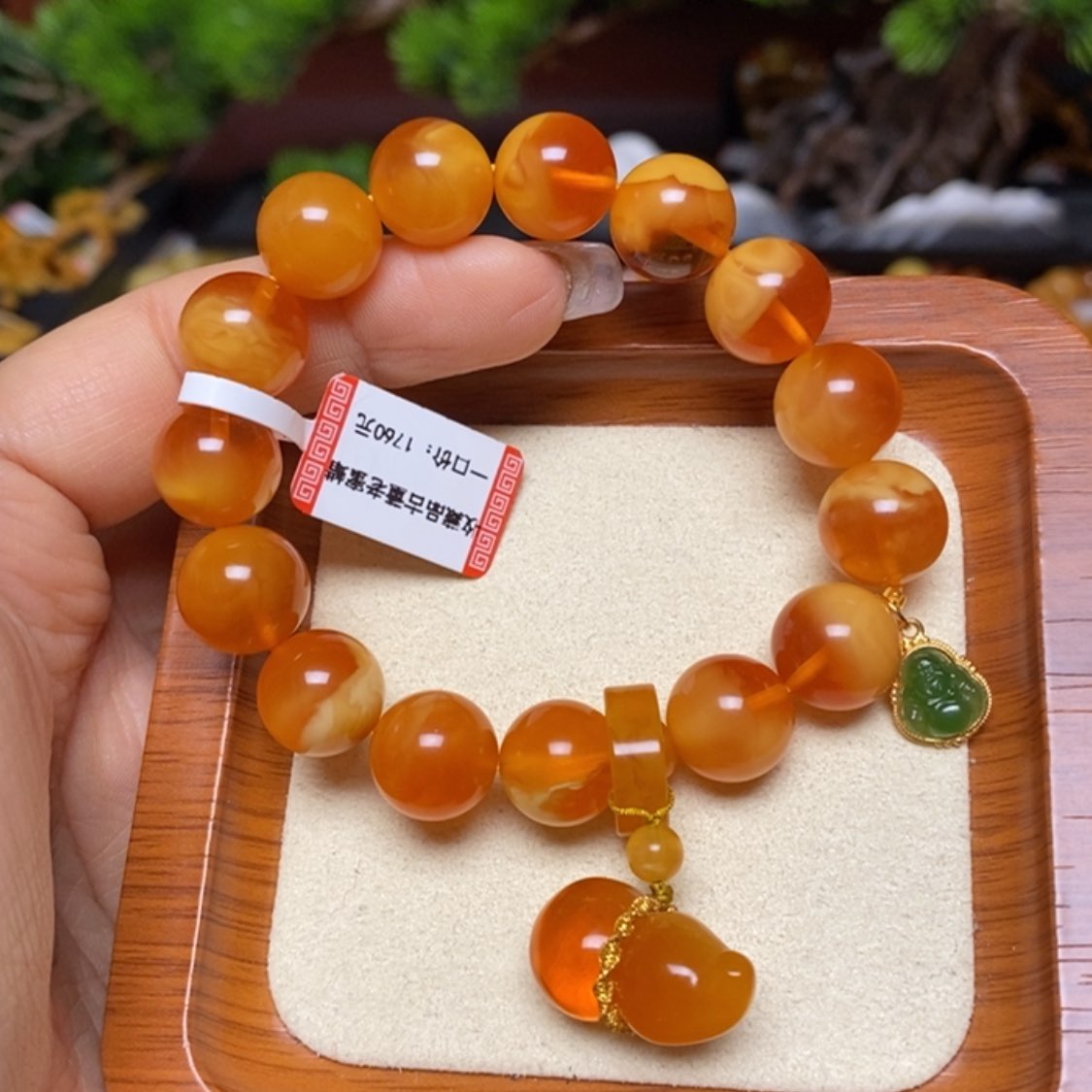 【闪购商品】手链蜜蜡未镶嵌手串