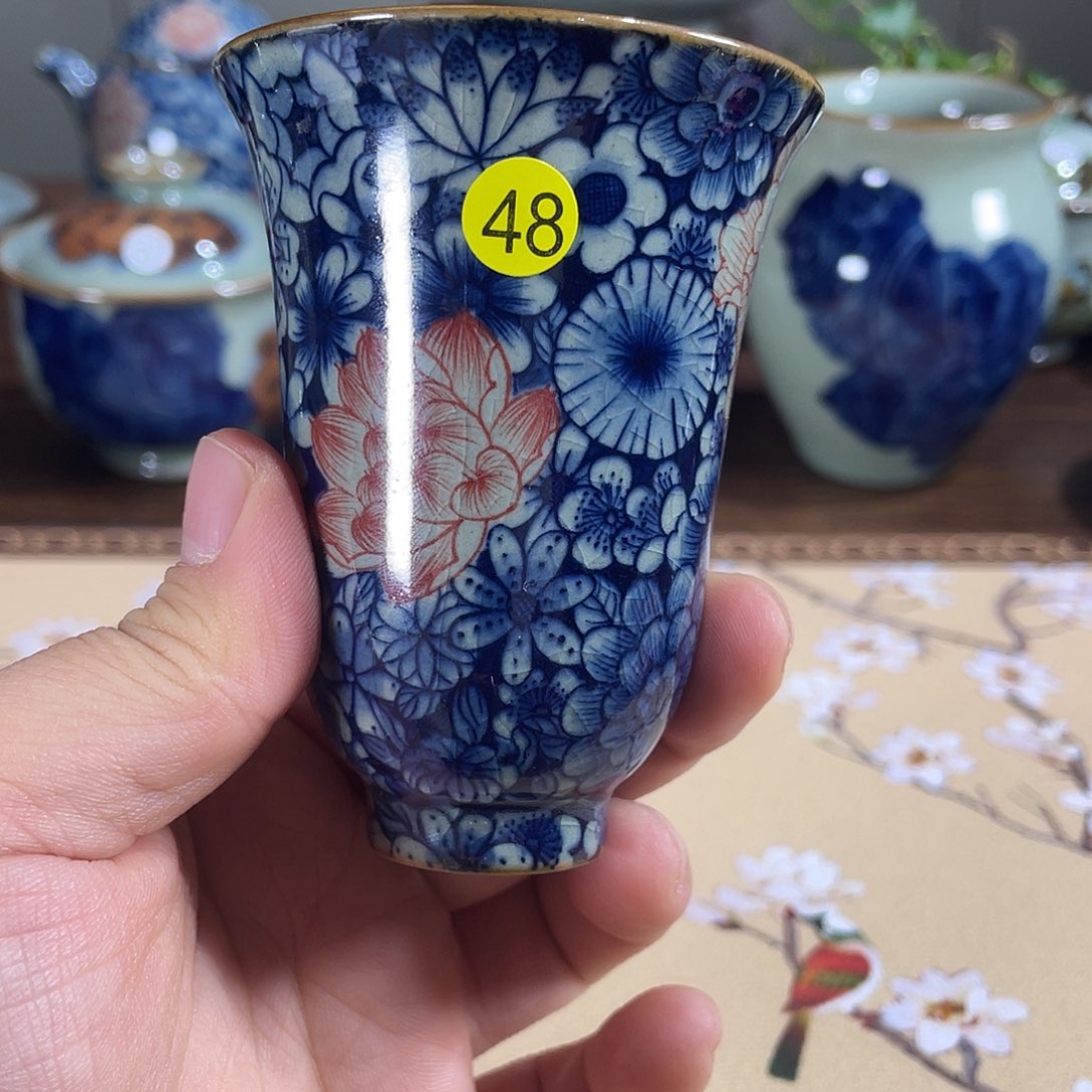 摆件九****馆景德镇陶瓷艺术品