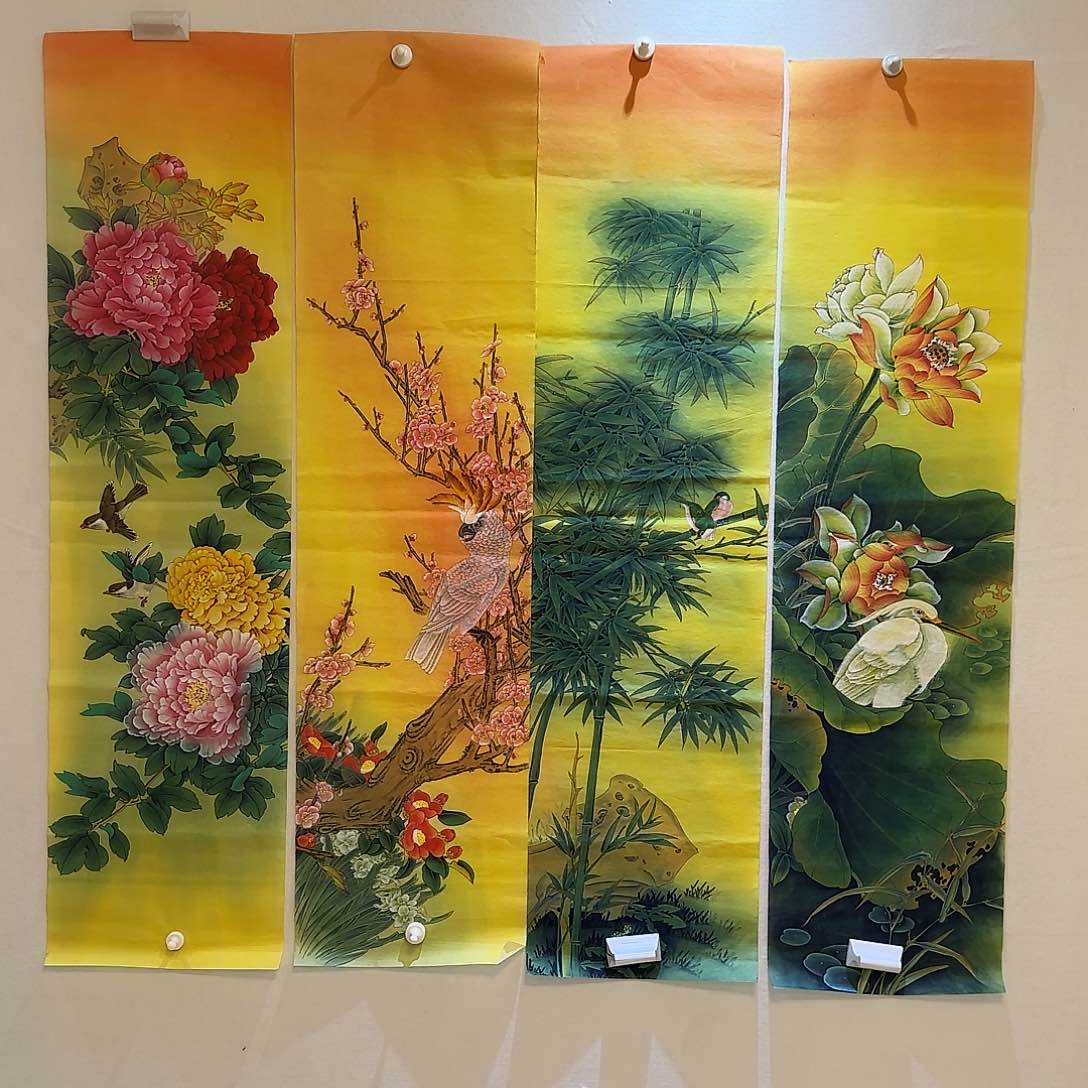 国画美术作品展览
