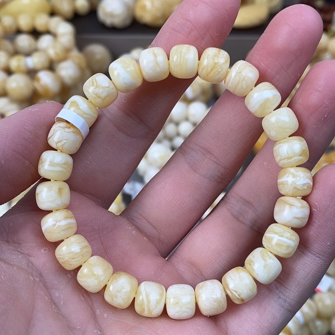 蜜蜡未镶嵌珠宝奇石9.1mm 12g