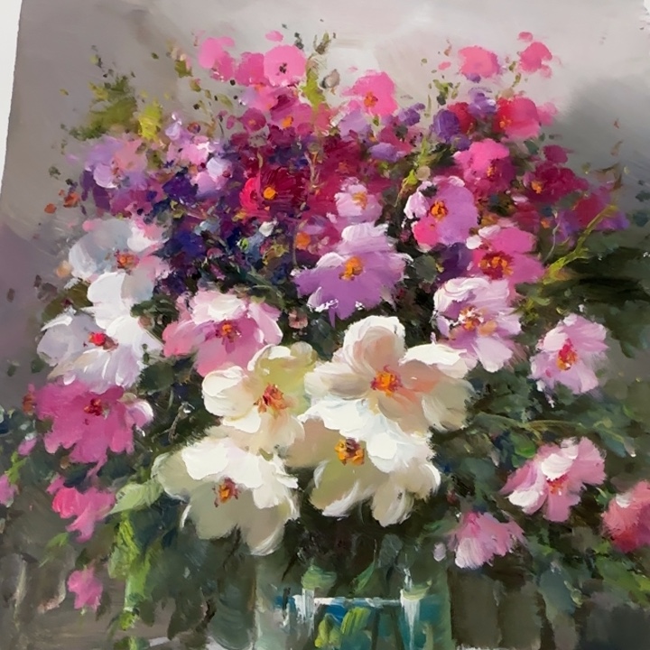 油画花花和你一起玩的