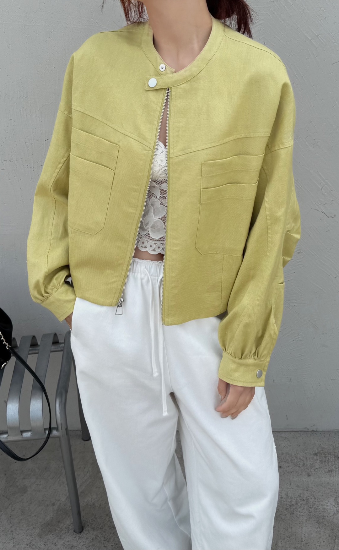 欧韩气质显瘦百搭外套