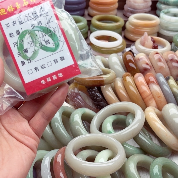 石英质玉合金手镯柠***甜