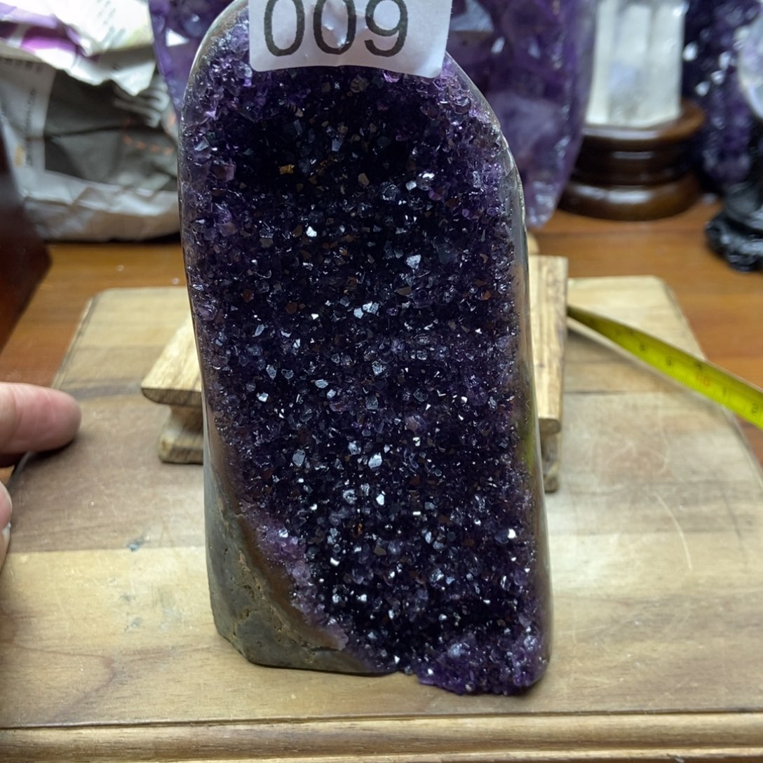 紫晶天然水晶摆件未镶嵌