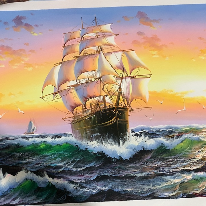 油画50*60手绘油画