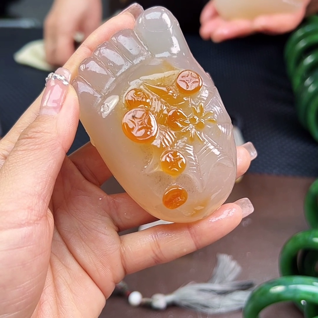 玛瑙/玉髓未镶嵌颈饰