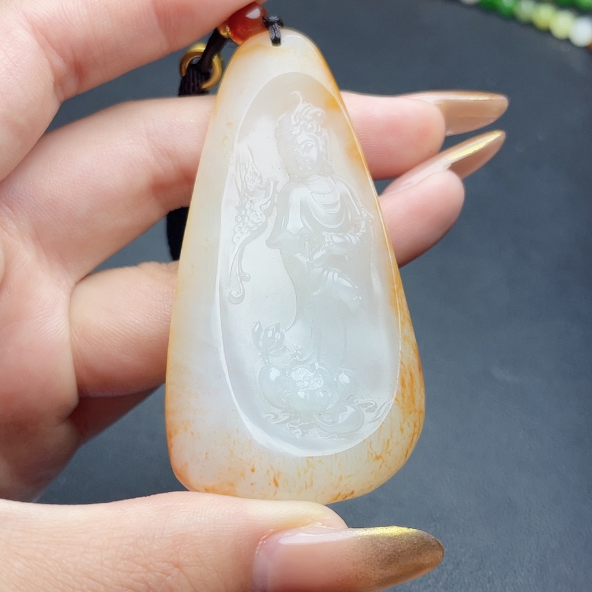 【闪购商品】和田玉未镶嵌挂件T