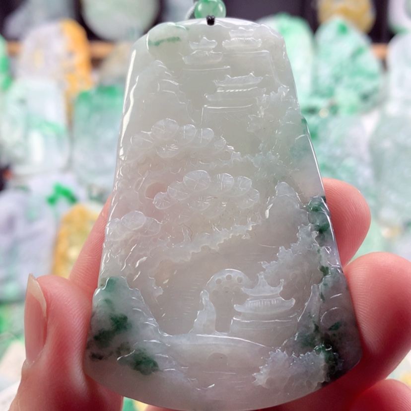 【闪购商品】翡翠吊坠(不含链)未镶嵌