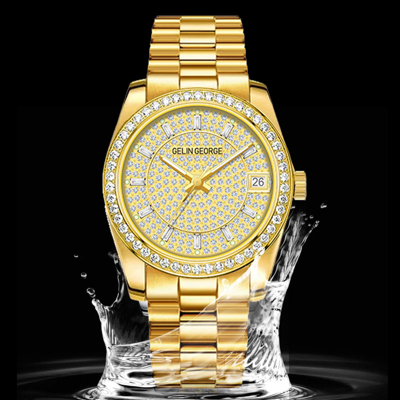 GELINGEORGE【黄冰糖】限量999枚全自动机械表XTXW