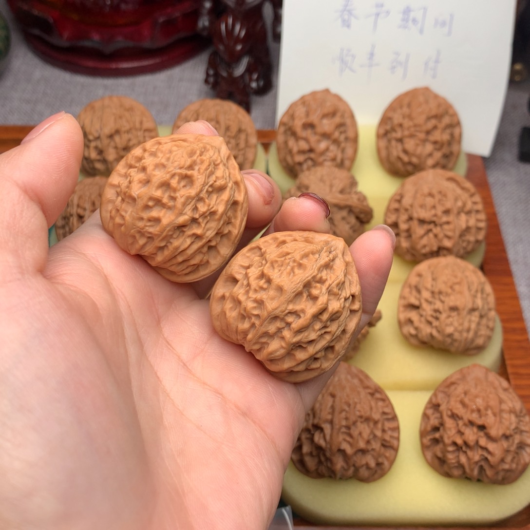 文玩核桃把件金牛36
