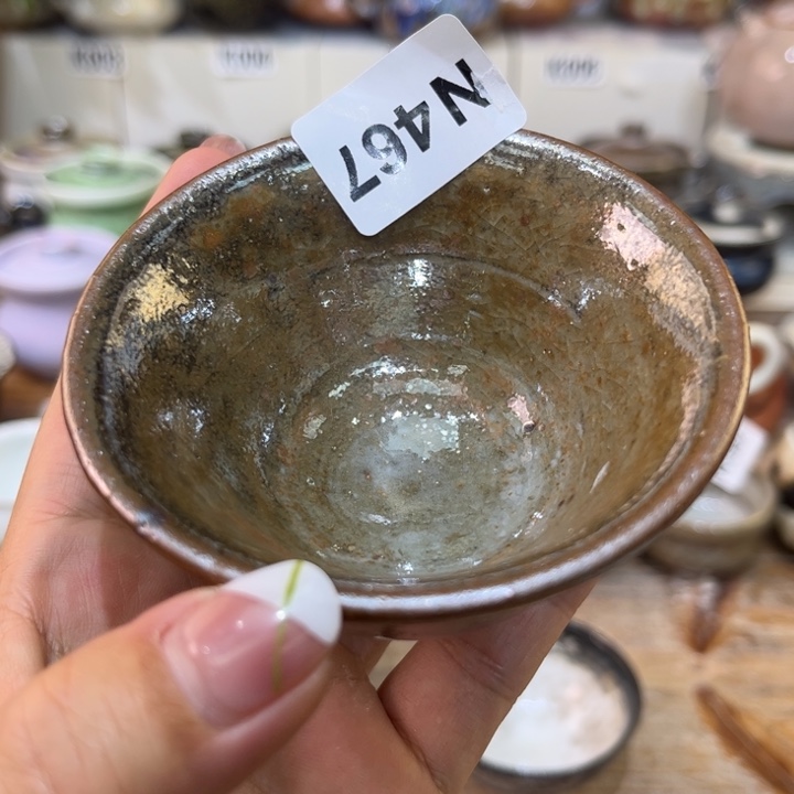 茶杯朱泥陶瓷艺术