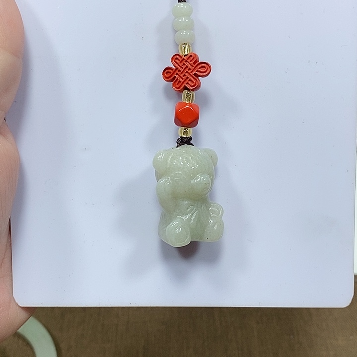 石英质玉车挂未镶嵌