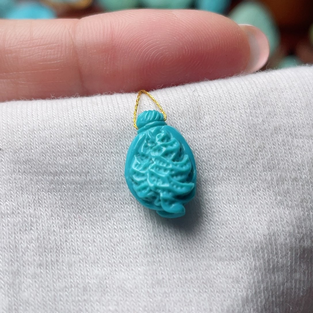 绿松石珠宝奇石未镶嵌