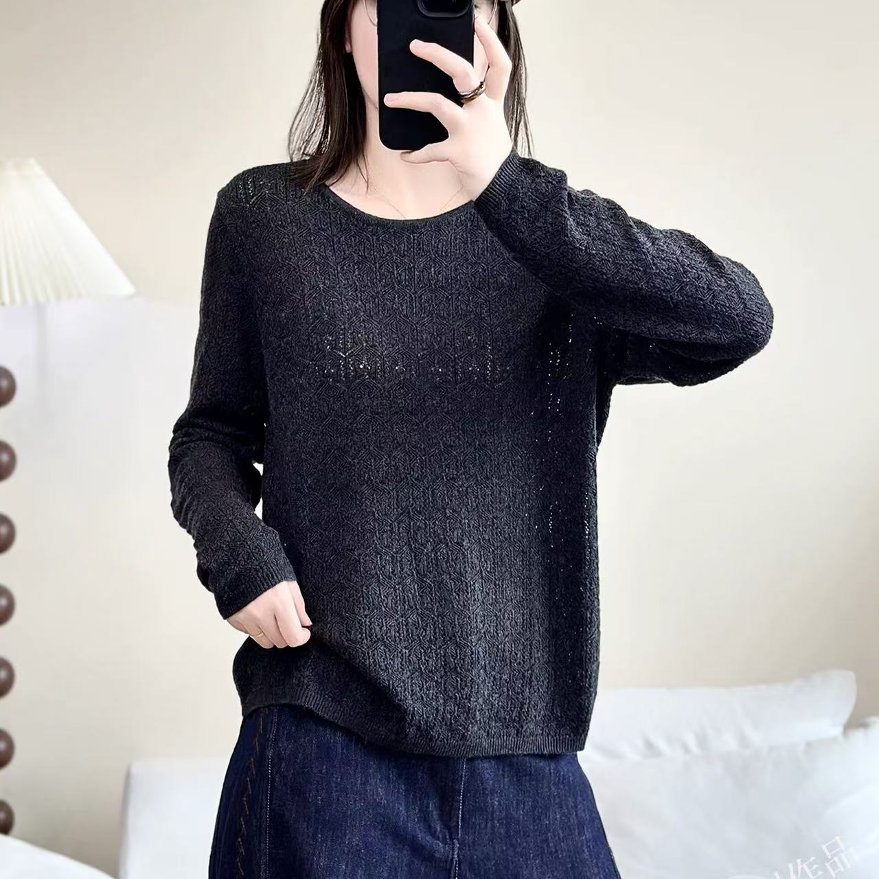 【濮院•高端毛衣】NN1008新款品质代工时尚设计感毛衣