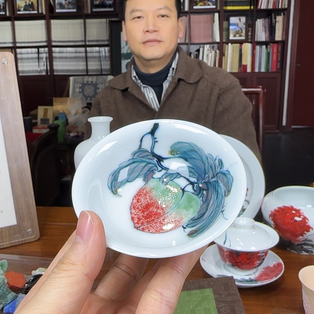 高温颜色釉标杆：吴雄章！！