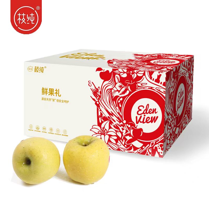 信浓金黄金苹果奶油苹果脆甜可口