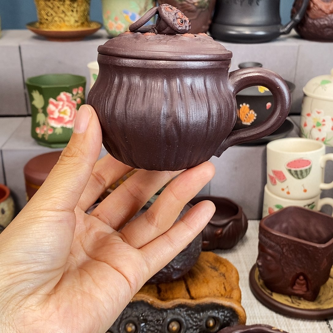 紫砂茶杯紫砂紫砂