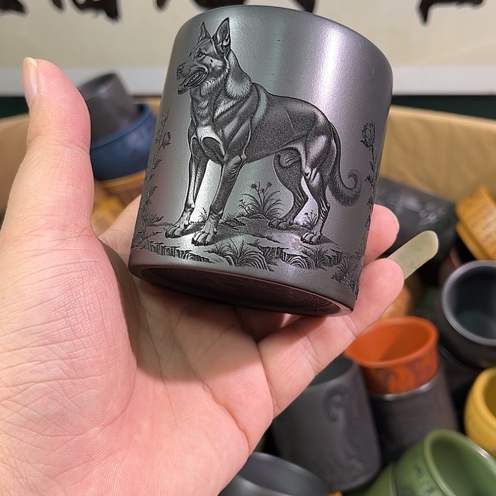 茶杯紫砂全手工紫砂主人杯