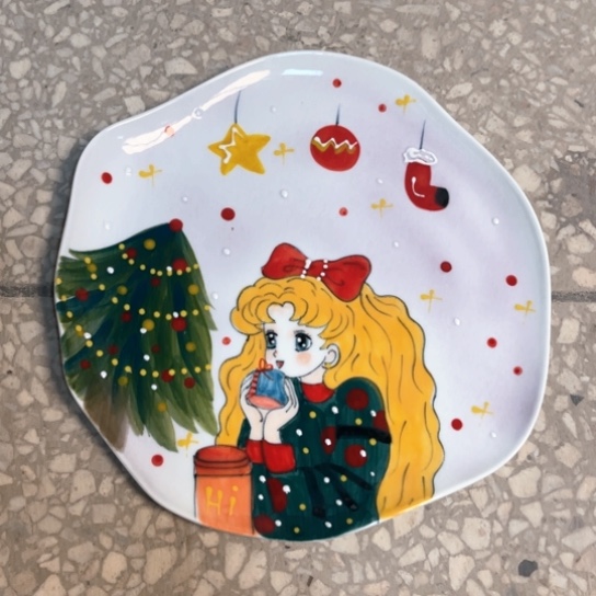 壶景德镇釉下手绘陶瓷 