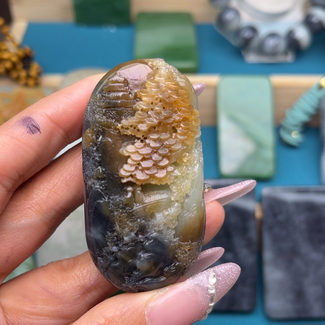 和田玉挂件未镶嵌