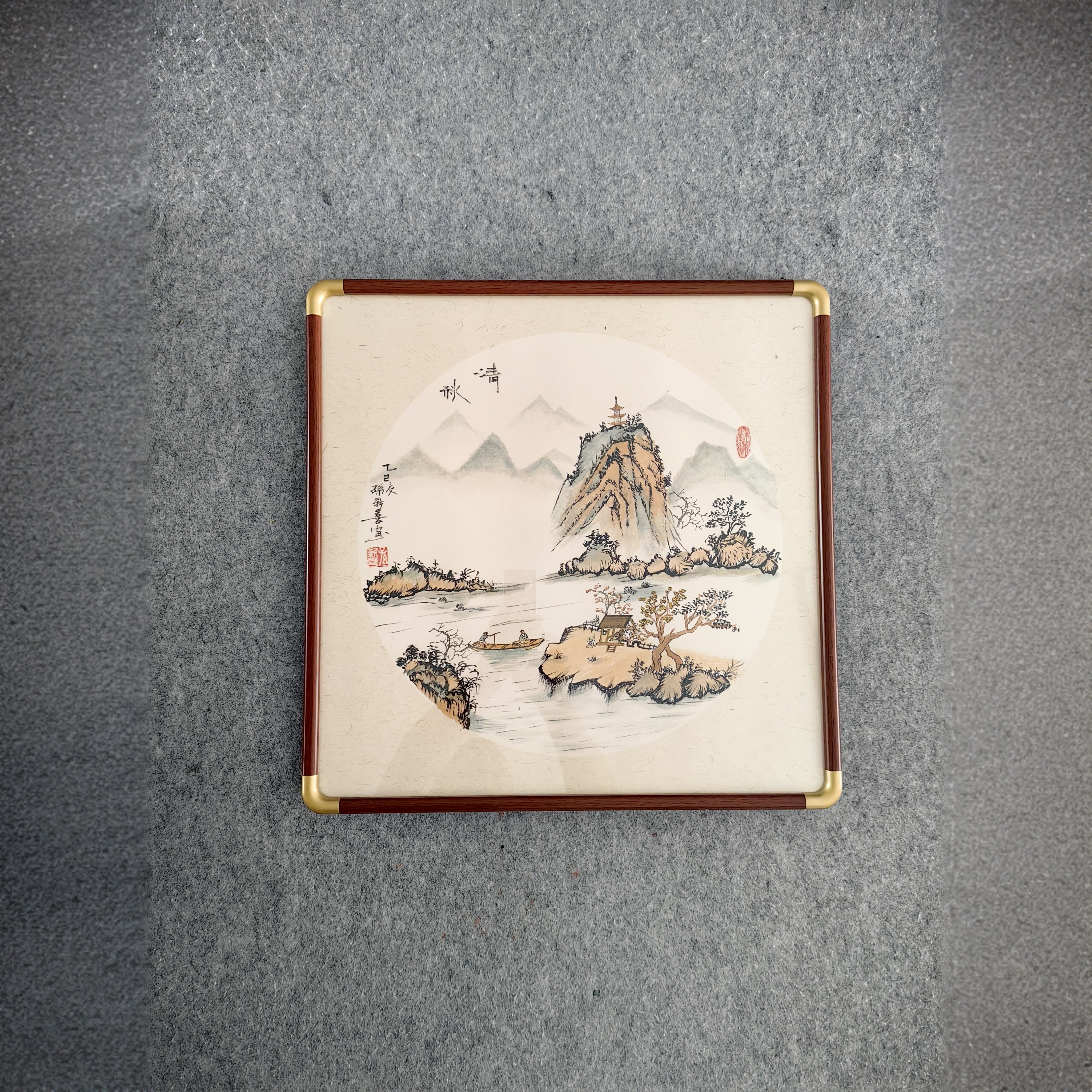 国画字画适合餐厅客厅装饰