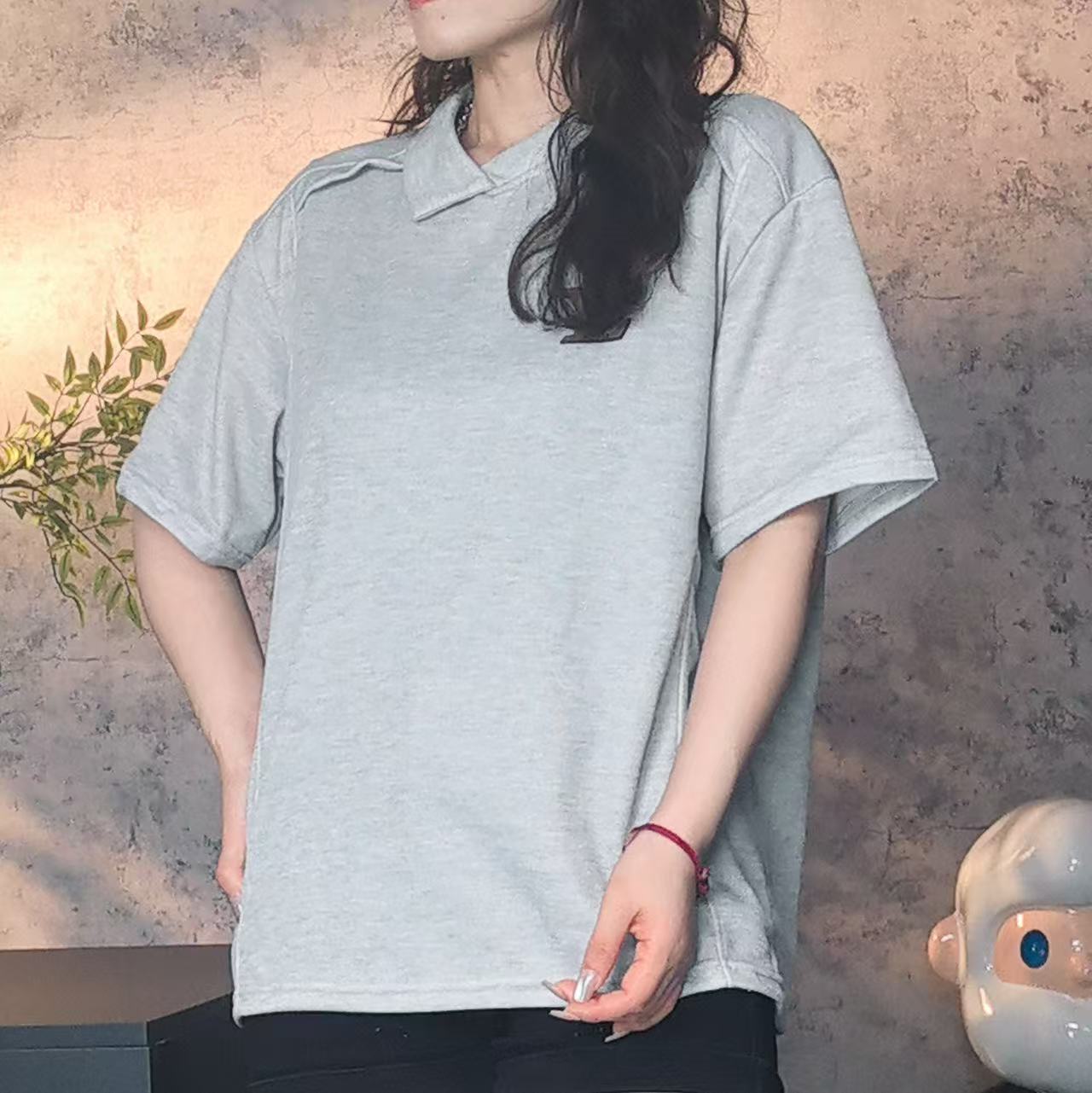【林百万专属】夏季新款POLO衫修身版型短袖男装S0022