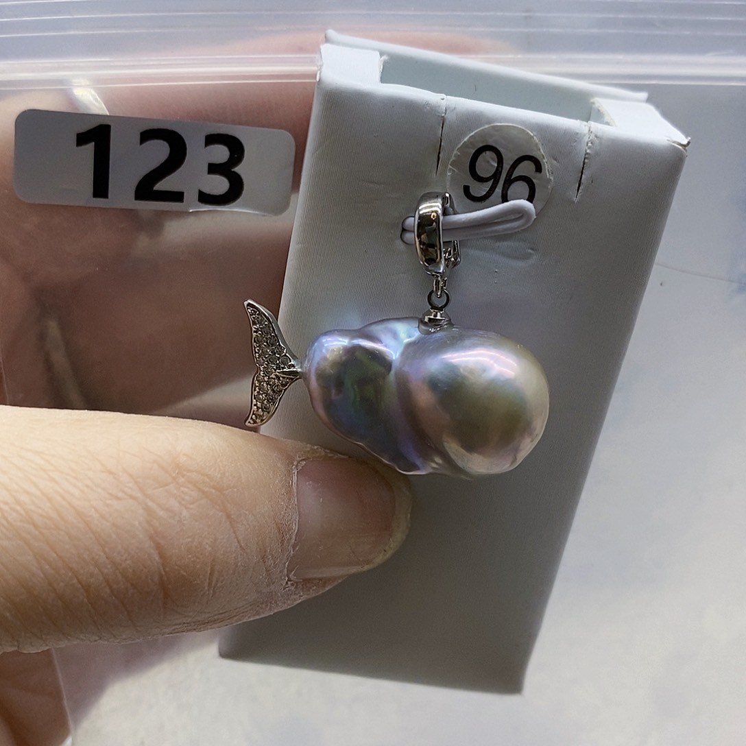 颈饰合金淡水珍珠