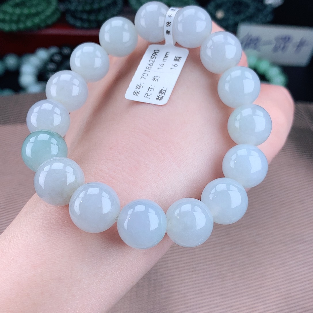 翡翠毛衣链未镶嵌