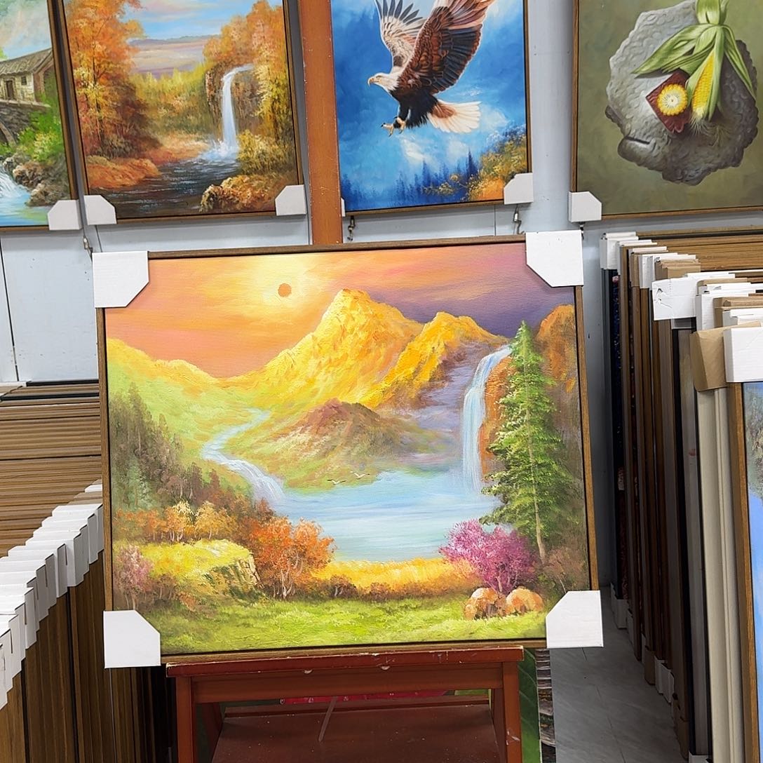 油画5060油画作品展作品展作品集展