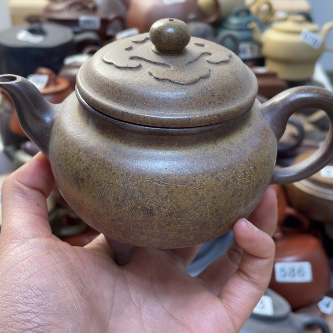 紫砂茶壶紫砂微瑕