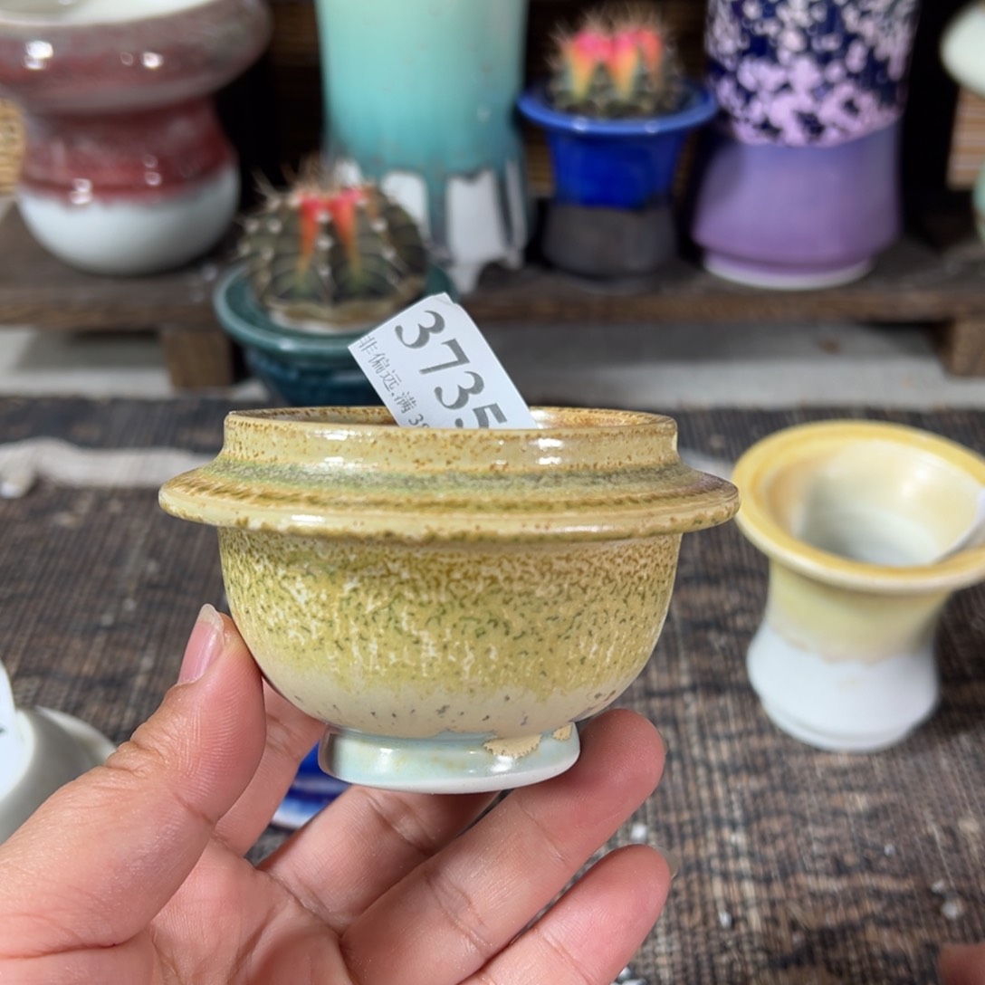 红陶口6高5 手工花色