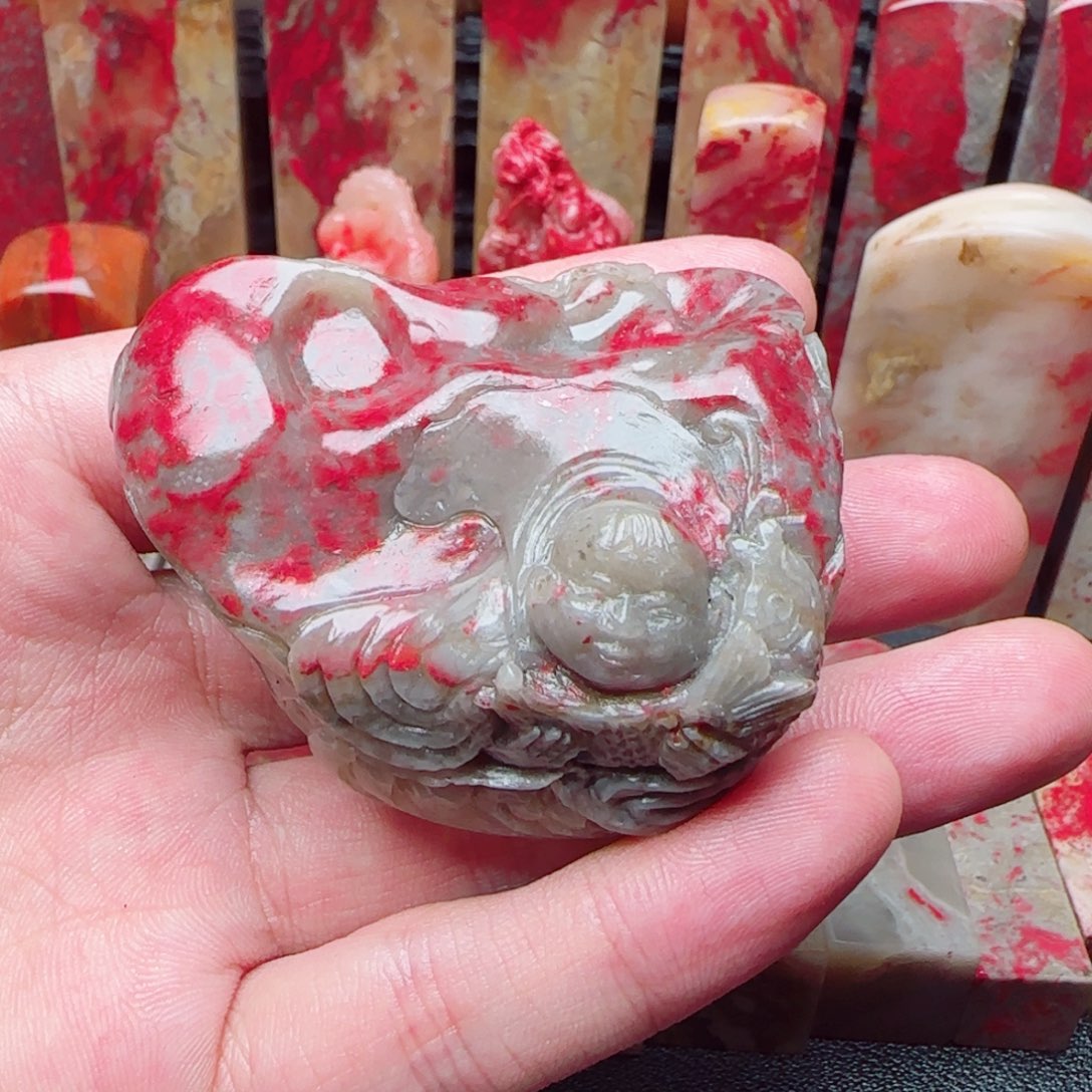 昌化鸡血石昌化鸡血石