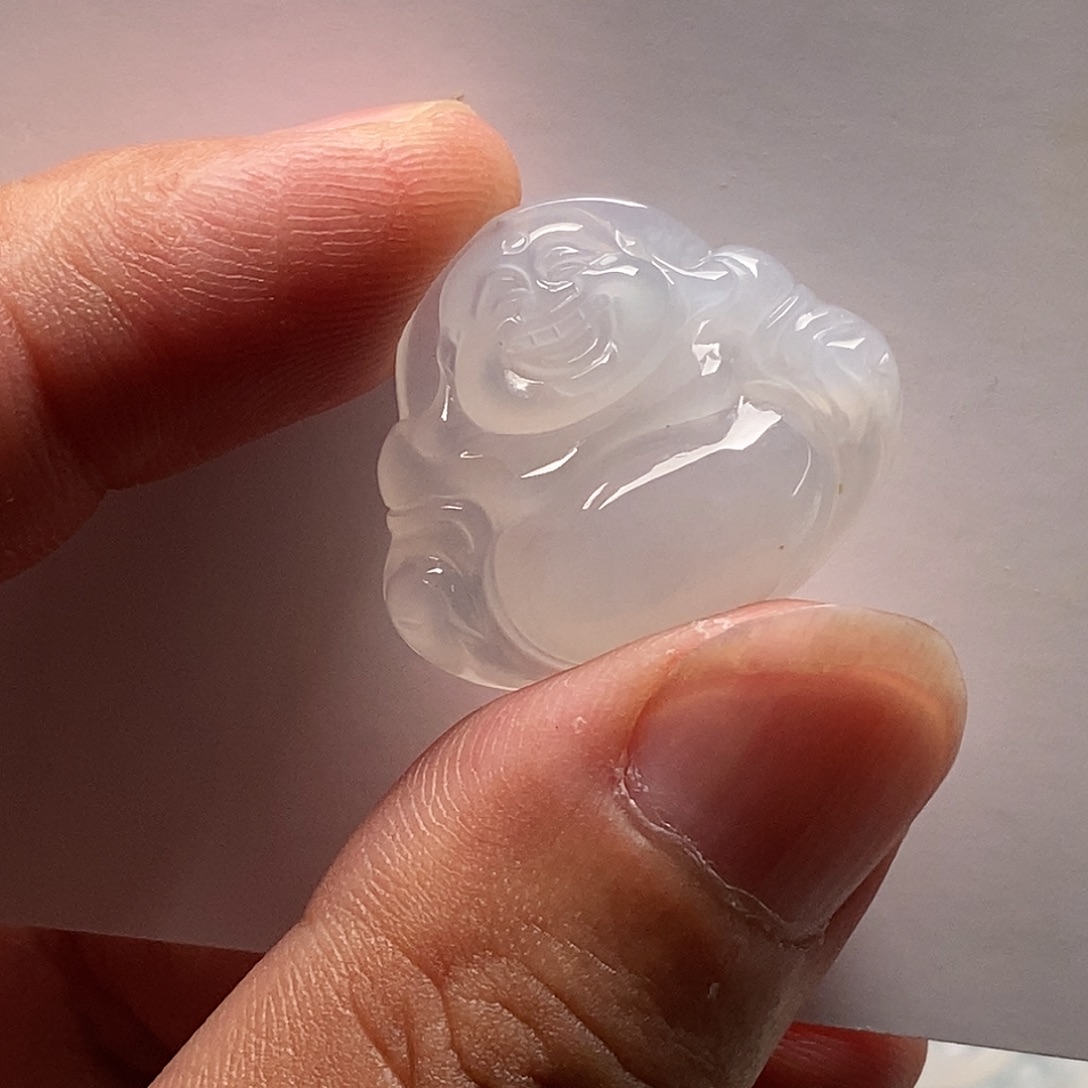 翡翠未镶嵌颈饰天然