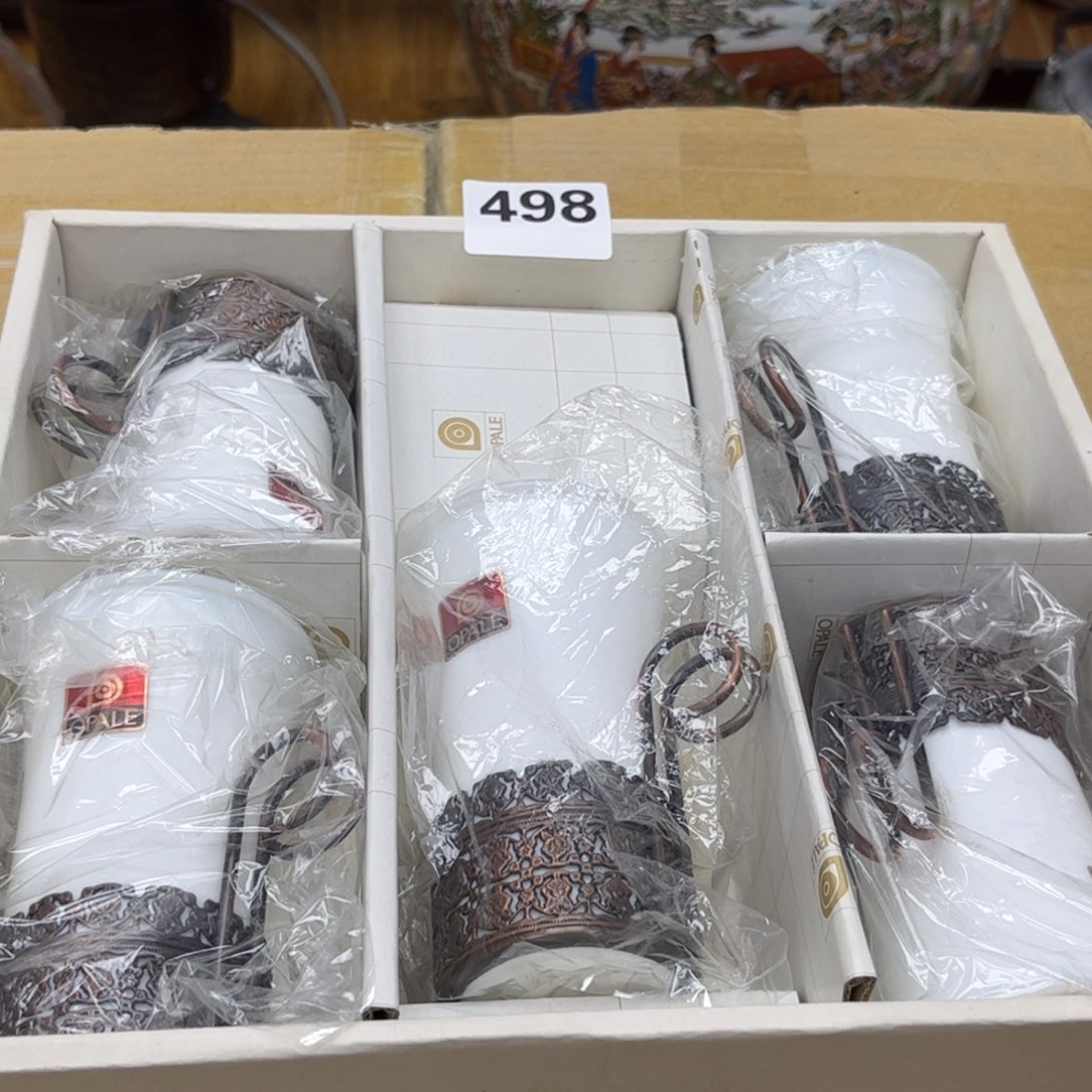 瓷片摆件工艺品摆件666 