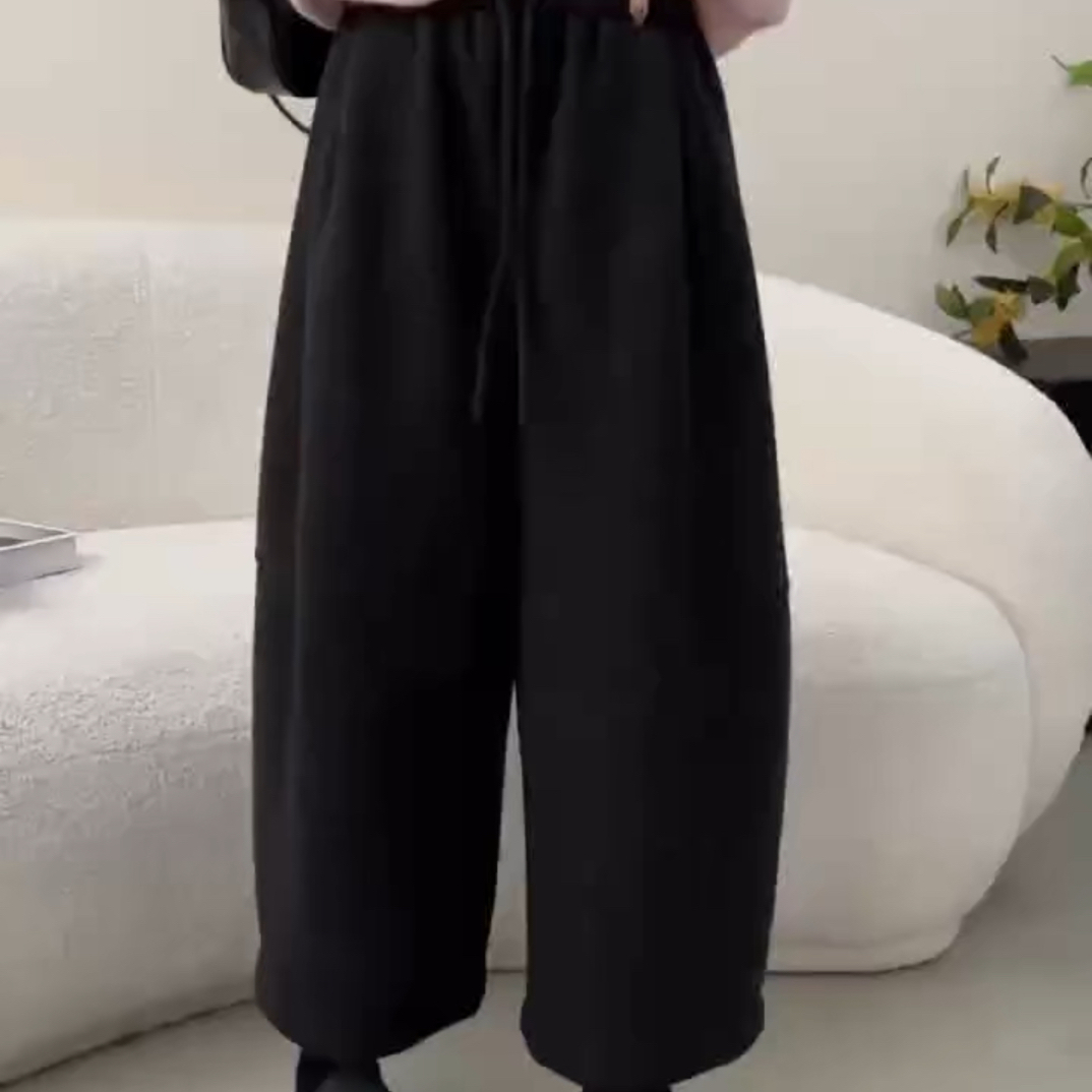 95317 灯泡裤冬季加绒加厚女士百搭裤子