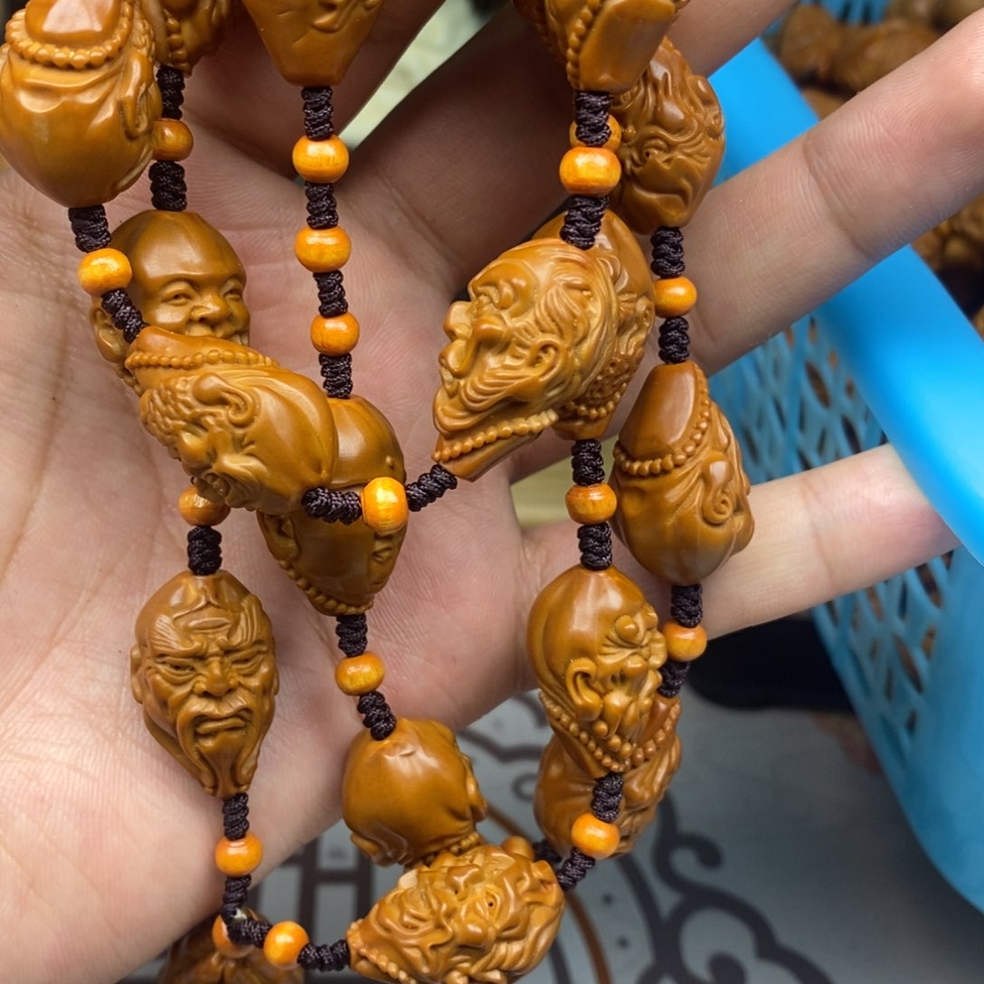 橄榄核手串/手链橄榄核雕刻工艺宇